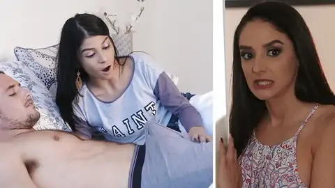 The Milf Is Spying On The Teen Giving A Blow-job